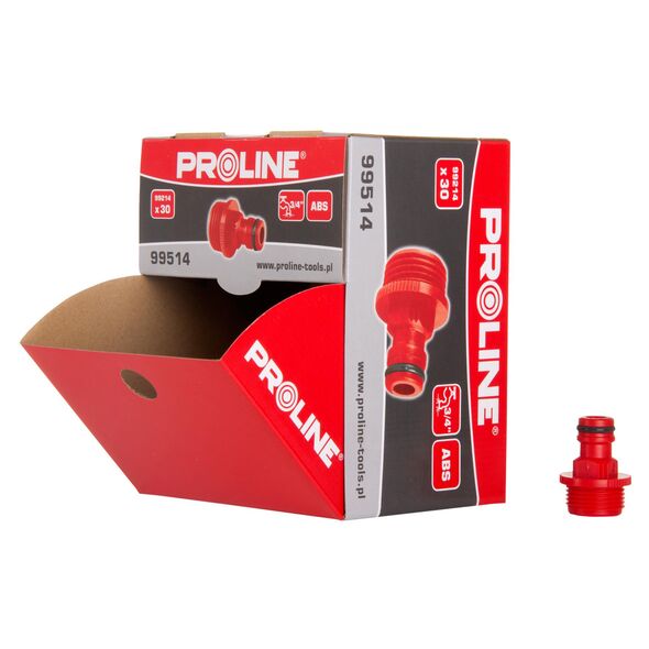 Pro-Line Przyłącze z gwintem zewnętrznym 3/4" 30szt. - 99514