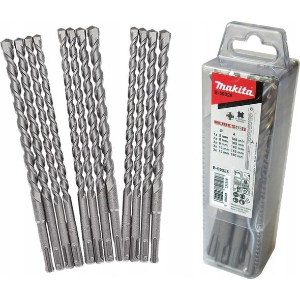 Δράπανο Makita MAKITA SDS+ ΣΕΤ ΤΡΥΠΑΝΙΩΝ 12 τεμ. ΝΕΜΕΣΙΣ 2 13489868 88381594516