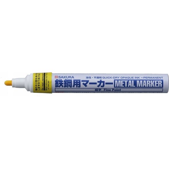 Μαρκαδόρος Sakura METAL κίτρινο λεπτό, Sakura 13684672 84511299382