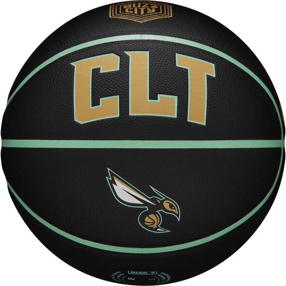 Wilson Wilson NBA Team City Collector Charlotte Hornets Ball WZ4016404ID Black 7 13506327 97512640107