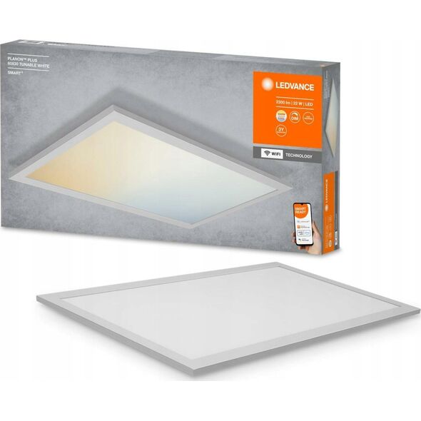 LEDVANCE SMART+ Wifi Planon Plus, Smart ceiling light, White, Wi-Fi, 3000 K, 6500 K, 1600 lm