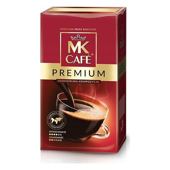 Αλεσμένος καφές MK Cafe GROUND COFFEE MK PREMIUM 250G ΣΑΚΟΥΛΑ MK CAFE PREMIUM 010137 1040335 5901076000114