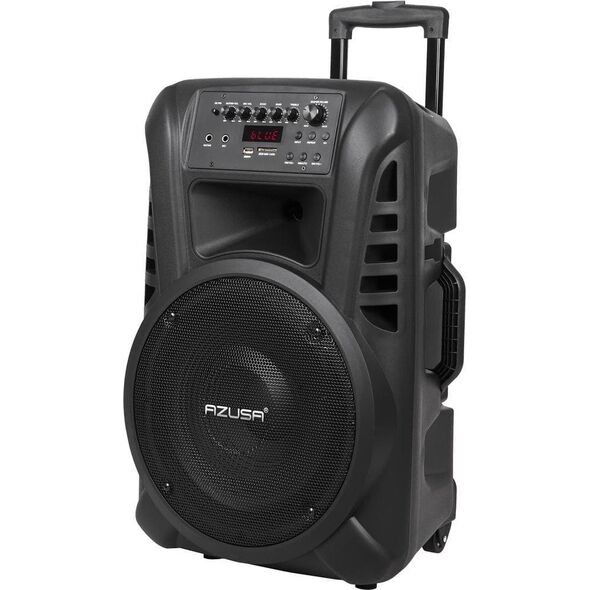 Głośnik Azusa Kolumna aktywna ( z 2 mikrofonami bezprzewodowymi, SD, Bluetooth, USB) 12" 40W