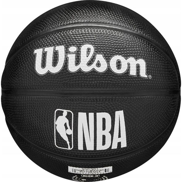 Wilson Wilson Team Tribute Brooklyn Nets Mini Ball WZ4017604XB Black 3 13493367 97512653213