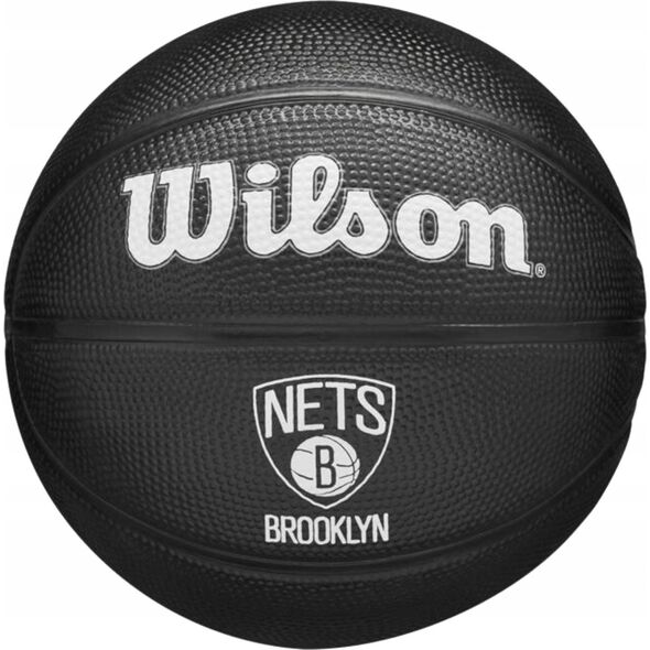 Wilson Wilson Team Tribute Brooklyn Nets Mini Ball WZ4017604XB Black 3 13493367 97512653213