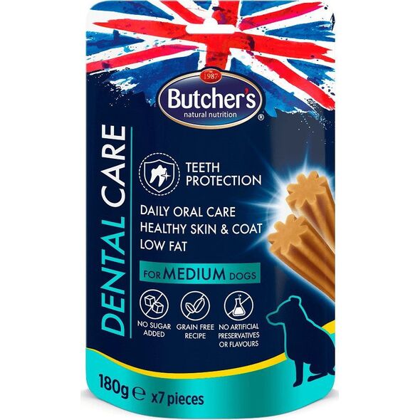 Butcher’s Butcher's Dental Care for medium dogs 180g