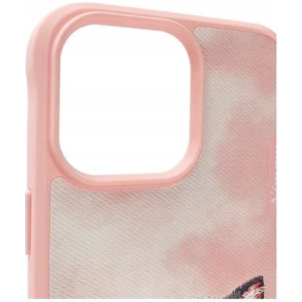 Nimmy iPhone 15 Pro 6.1" Case Pink Big Eyed Pet 2.0 Cat