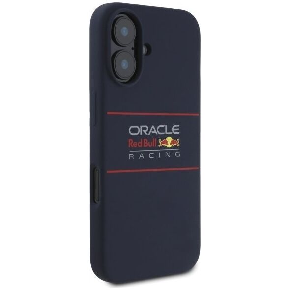 Red Bull RBHMP16S24SIHSRV iPhone 16 6.1" hardcase navy Silicone Horizontal Logo MagSafe