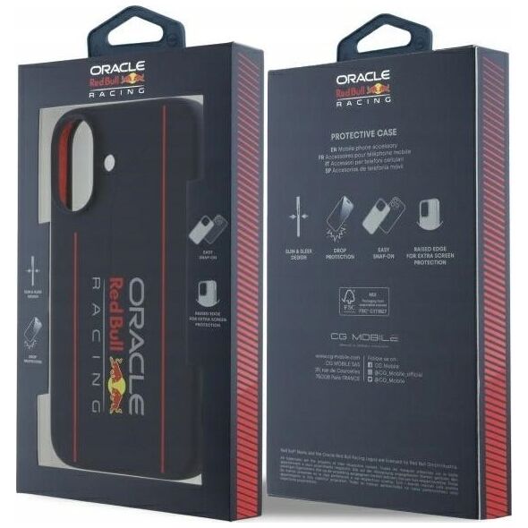 Red Bull RBHMP16S24SIOLRV iPhone 16 6.1" hardcase navy blue/navy Silicone Vertical Logo MagSafe