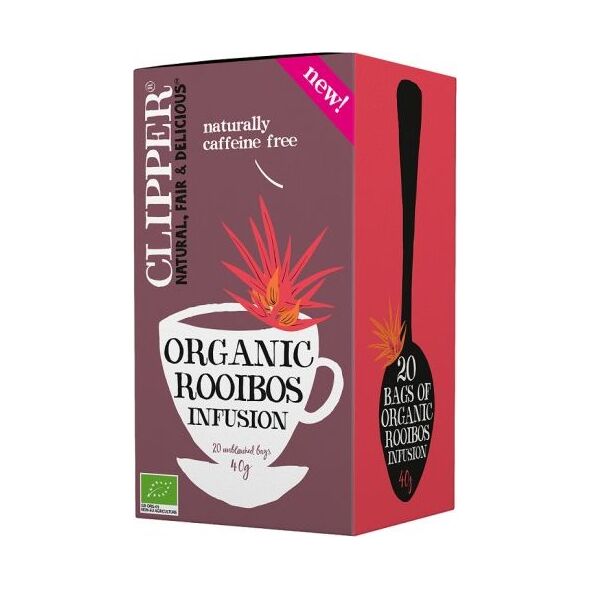 Clipper HERBATKA ROOIBOS BIO 40 g (20 x 2 g) - CLIPPER