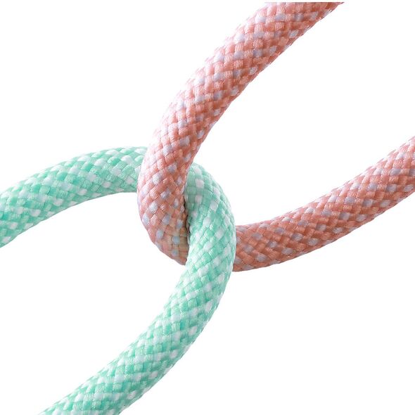 Joyroom Multi-Color Series SA34-CC3 USB-C / USB-C 60W cable 1m green
