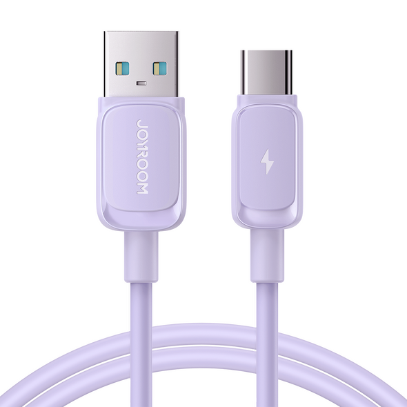 Joyroom S-AC027A14 USB-A/USB-C Cable 3A 1,2m purple