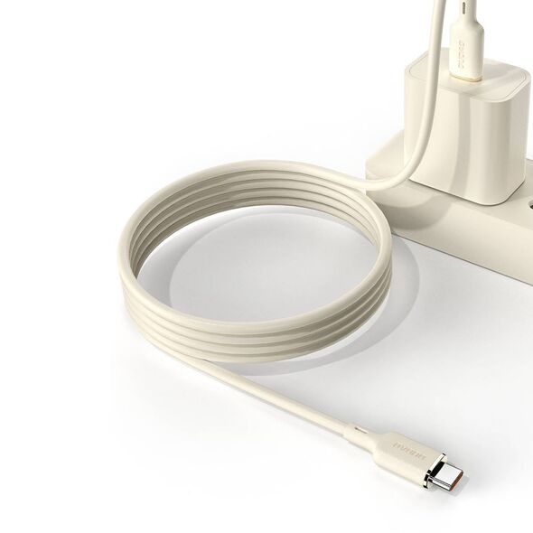 Dudao L7SCL cable USB-C / Lightning 30W 2m beige