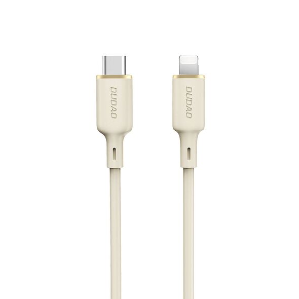 Dudao L7SCL cable USB-C / Lightning 30W 2m beige