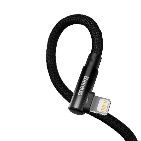 Baseus MVP 2 Elbow Power Delivery USB-C/Lightning 1m 20W black