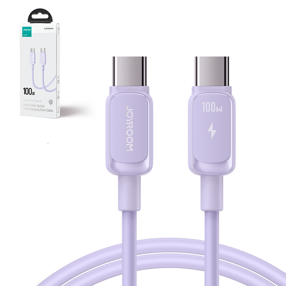 Joyroom S-CC100A14 USB-C/USB-C Cable 100W 1,2 m purple