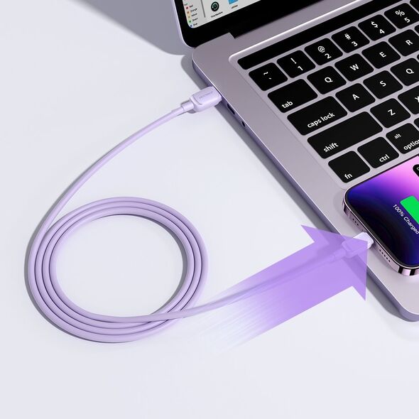 Joyroom S-AL012A14 USB-A/Lightning Cable 2.4A 1,2m purple