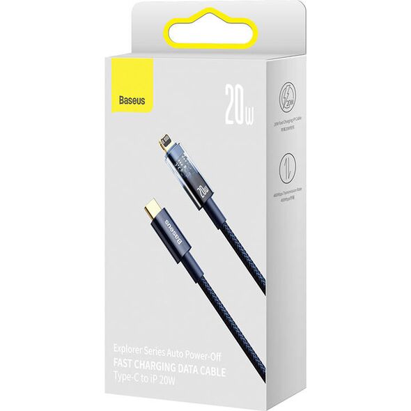 Baseus Explorer USB-C - Lightning Cable 20W 1m (blue)
