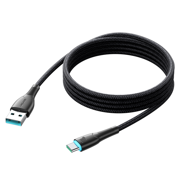 Joyroom Starry Series SA32-AC6 cable USB-A / USB-C 100W 1m black