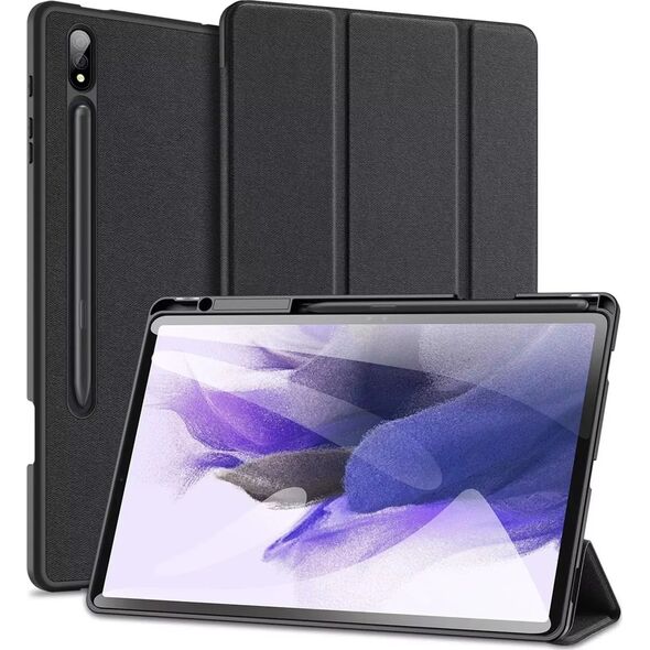 Etui na tablet Dux Ducis Etui Dux Ducis Domo składane z miejscem na rysik do Samsung Galaxy Tab S9 Plus czarne
