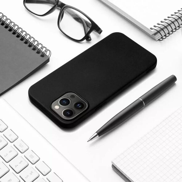 ForCell Futerał SILICONE do IPHONE 15 Pro czarny