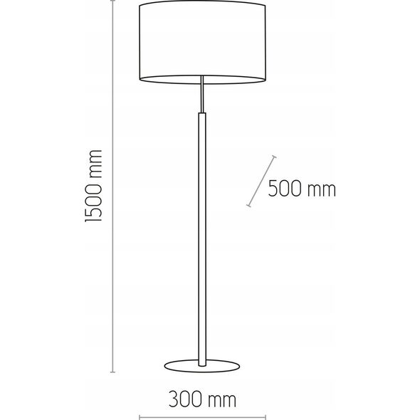 Lampa podłogowa TK Lighting FLOOR LAMP DEVA NATURE E27 5199