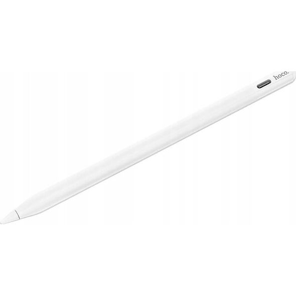 Hoco stylus HOCO ενεργή χωρητική γραφίδα με λειτουργία κατά της απώλειας 130 mAh GM112 λευκό 14395592 6942010000000