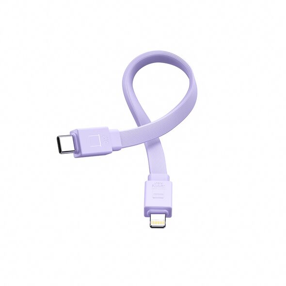 Joyroom JR-PBM01 powerbank MagSafe 10000mAh 20W with stand + Lightning / USB-C cable purple