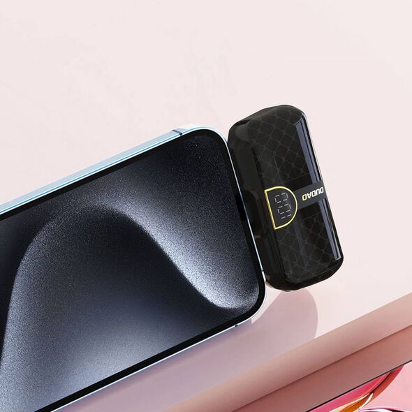 Dudao K20SL powerbank Lightning 5000mAh black