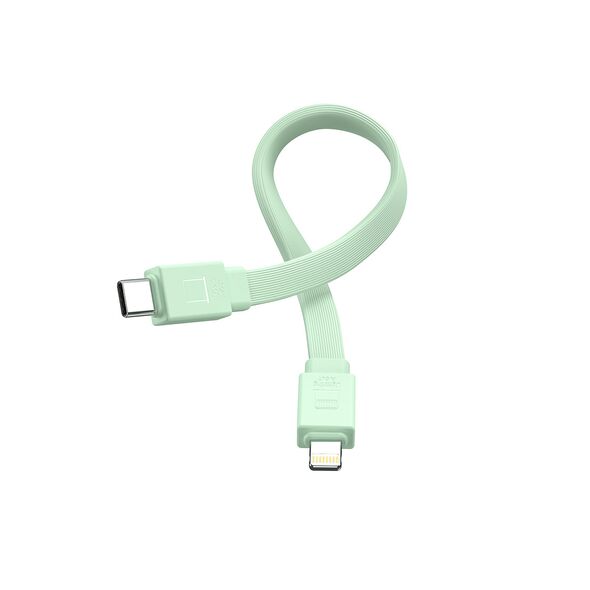 Joyroom JR-PBM01 powerbank MagSafe 10000mAh 20W with stand + Lightning / USB-C cable green