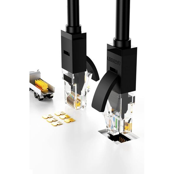 Ugreen Ethernet patchcord cable RJ45 Cat 6 UTP 1000Mbps 20m black (20166)