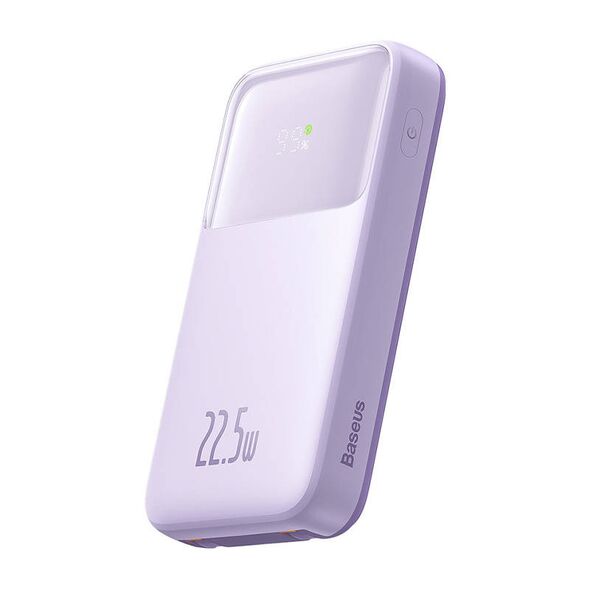 Baseus Comet Powerbank 10000mAh 22.5W + USB-A/USB-C Cable (purple)