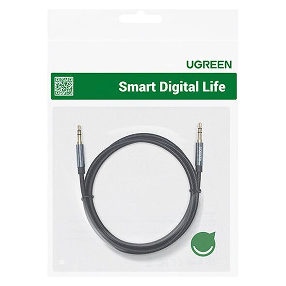 UGREEN AV112 audio cable 2 x mini jack 3.5mm 0.5m blue