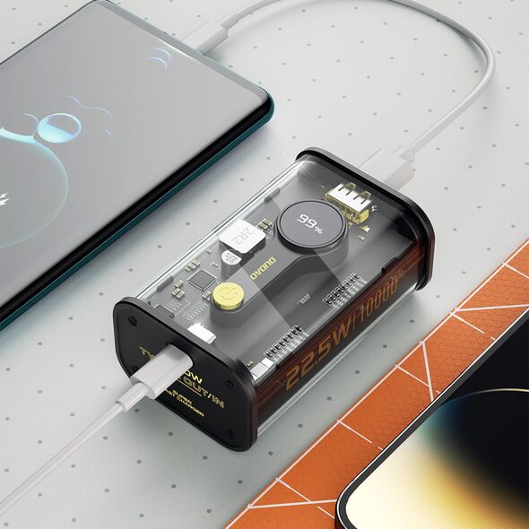 Powerbank Dudao K16 10000mAh 1xUSB-C / 1xUSB-A 22.5W PD black