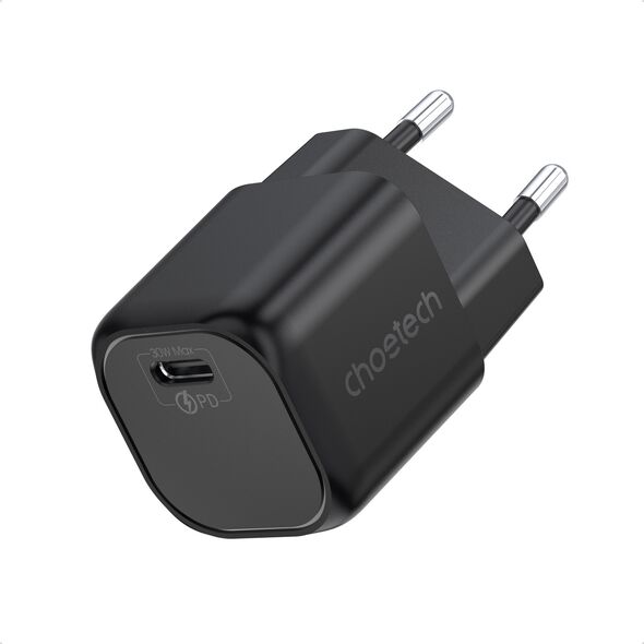 Choetech PD5007 Wall Charger GaN USB-C PD 30W black