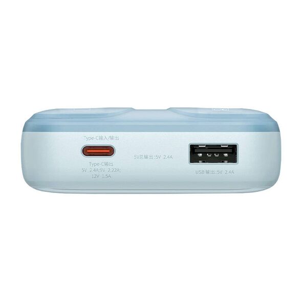 Baseus Comet Powerbank 10000mAh 22.5W + USB-A/USB-C Cable (blue)