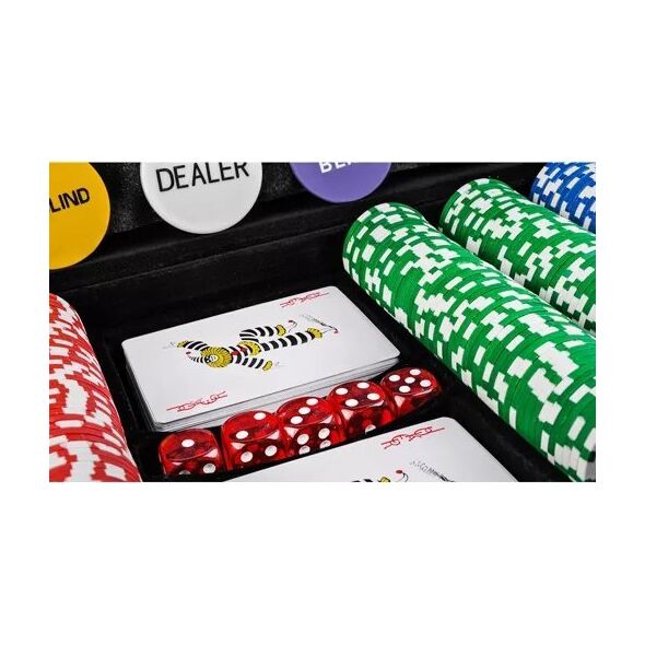 Malatec POKER - ZESTAW 500 ŻETONÓW W WALIZCE HQ 23529