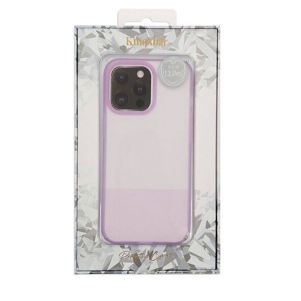 Kingxbar Plain Apple iPhone 13 Pro Max purple