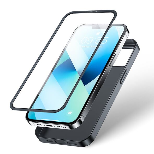 Joyroom 360 Full Case + tempered glass Apple iPhone 13 (JR-BP927 black)