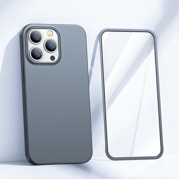 Joyroom 360 Full Case + tempered glass Apple iPhone 13 Pro (JR-BP935 tranish)