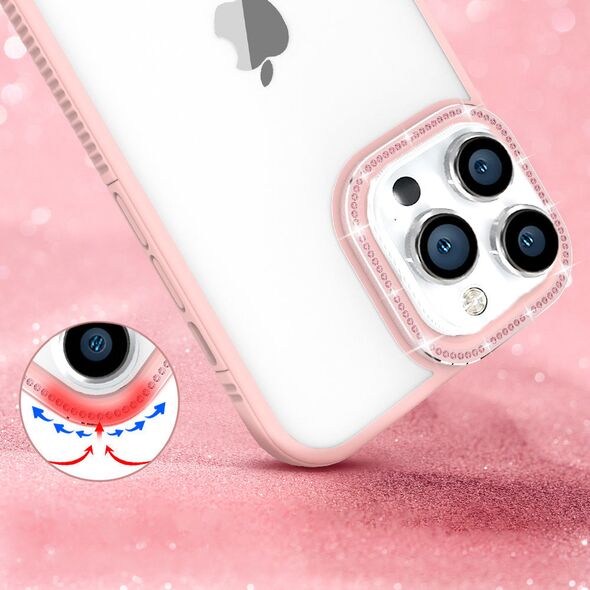 Kingxbar Sparkle Apple iPhone 13 Pro Max pink