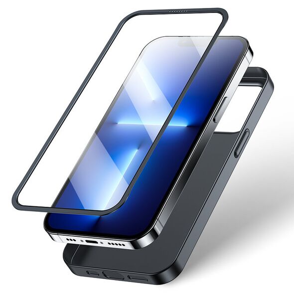 Joyroom 360 Full Case + tempered glass Apple iPhone 13 Pro Max (JR-BP928 black)