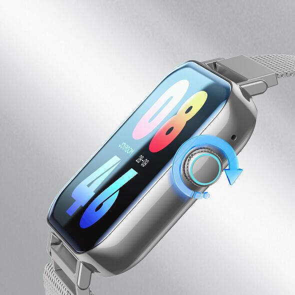 Joyroom JR-FT5 IP68 Smartwatch Bluetooth 5.3 silver