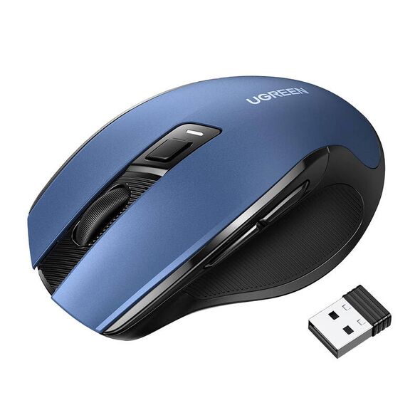 UGREEN MU006 wireless mouse Bluetooth 5.0, 2.4 GHz navy blue