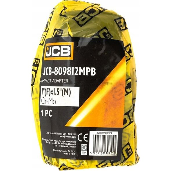 JCB Impact Adapter 1"(F) x 1,5"(M) 14404330 5905101397255