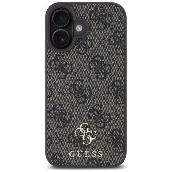 Guess GUHMP16SP4SM4MW iPhone 16 6.1" brown/brown hardcase 4G Small Classic MagSafe