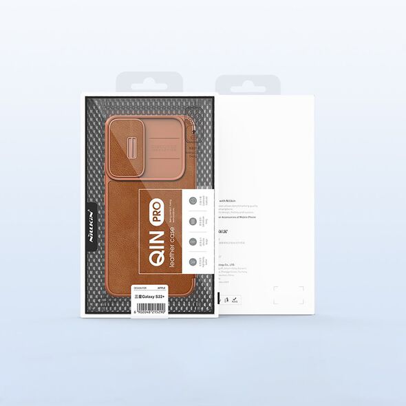 Nillkin Qin Leather Pro Samsung Galaxy S22+ Plus brown