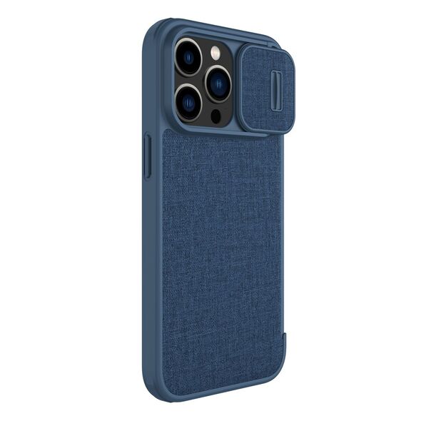 Nillkin Qin Cloth Pro Apple iPhone 14 Pro Max blue
