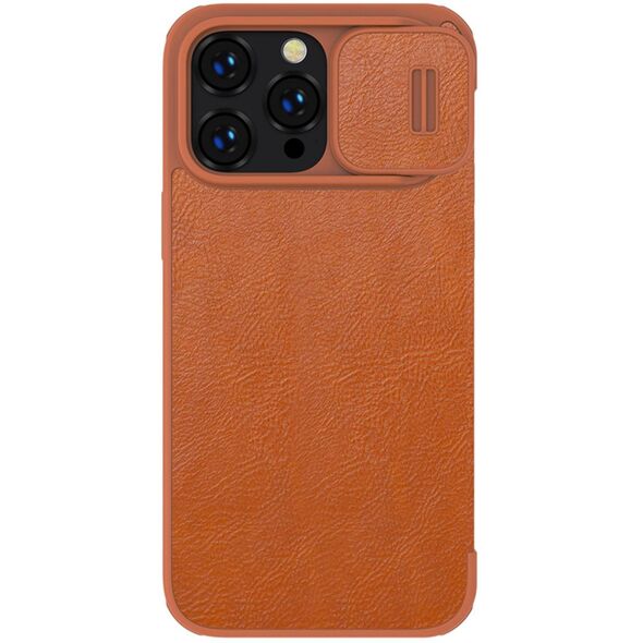 Nillkin Qin Leather Pro Case Apple iPhone 14 Pro Max brown