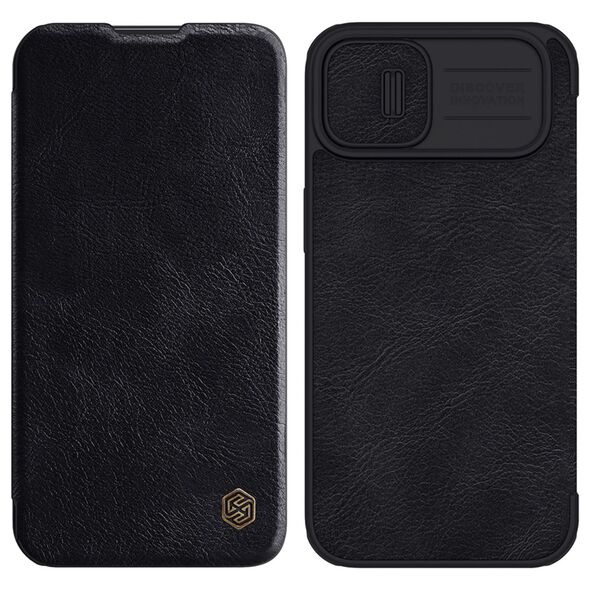 Nillkin Qin Leather Pro Case Apple iPhone 14 Plus / 15 Plus black